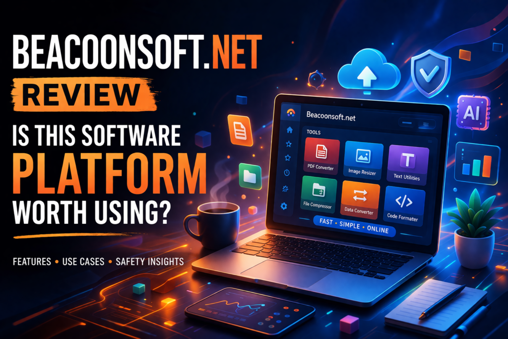 Beacoonsoft software review banner