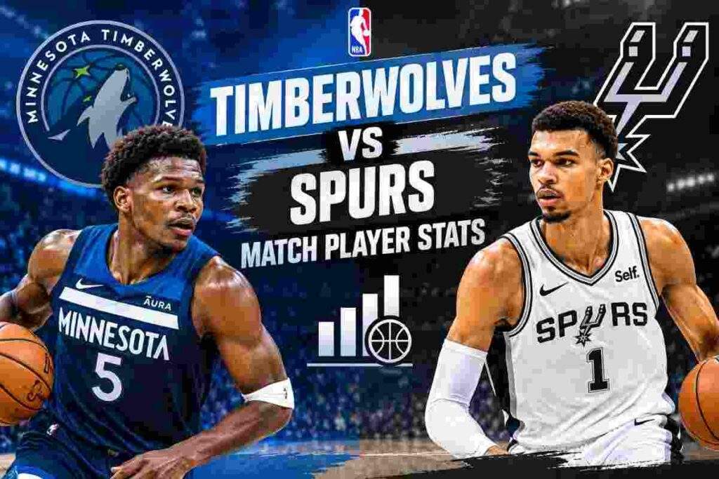 timberwolves vs san antonio spurs match player stats